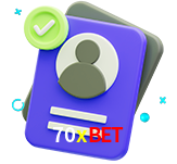 Tornar-se um membro do 70xbet é muito simples